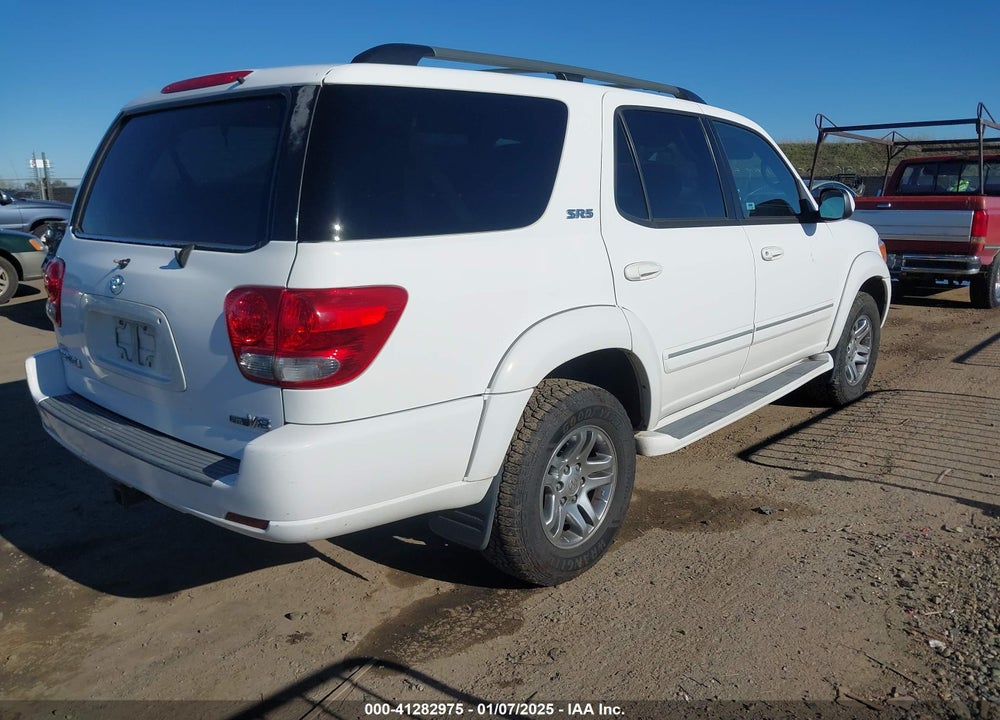 2005 TOYOTA SEQUOIA SR5 V8 VIN: 5TDZT34A05S262866