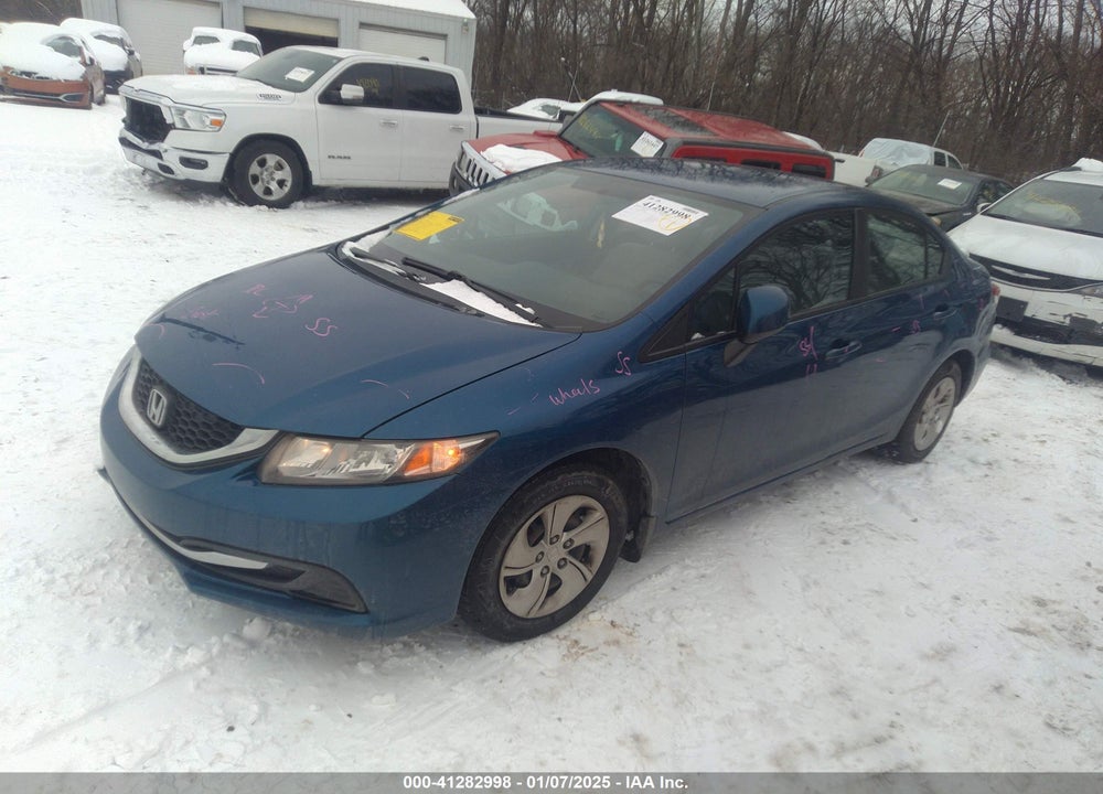 2013 HONDA CIVIC VIN: 19XFB2F57DE096225