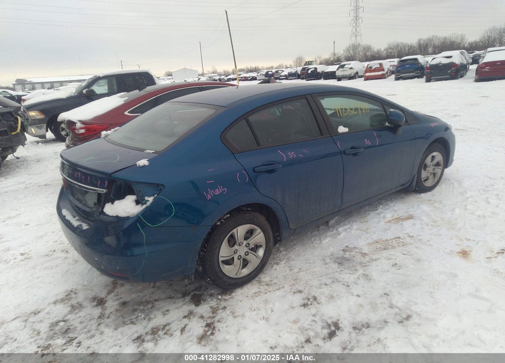 2013 HONDA CIVIC VIN: 19XFB2F57DE096225