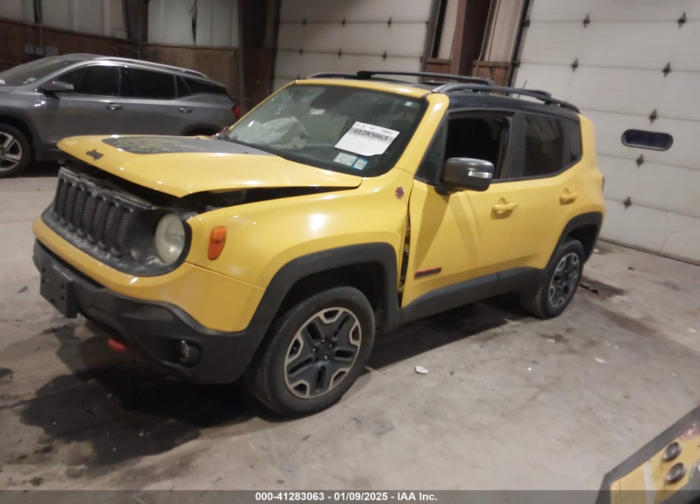 2016 JEEP RENEGADE TRAILHAWK VIN: ZACCJBCTXGPD38327