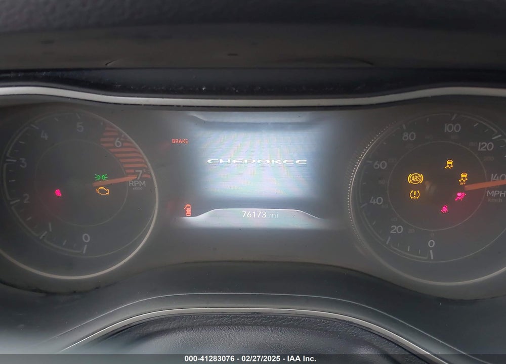 2019 JEEP CHEROKEE LIMITED 4X4 VIN: 1C4PJMDN4KD116712