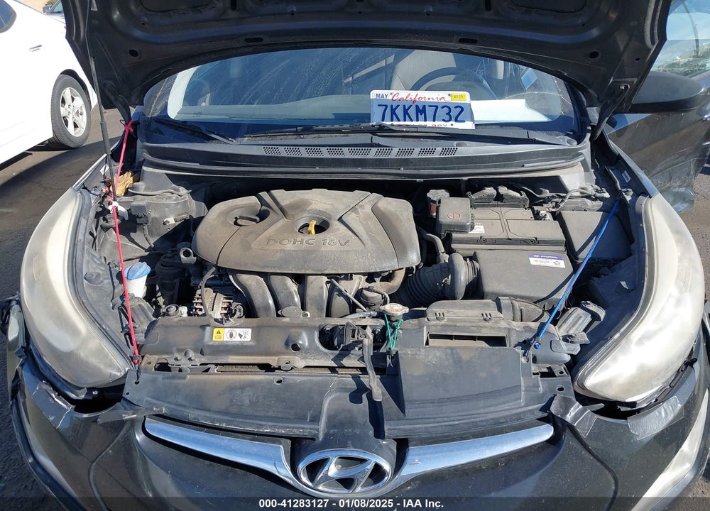 2015 HYUNDAI ELANTRA VIN: KMHDH4AEXFU240262