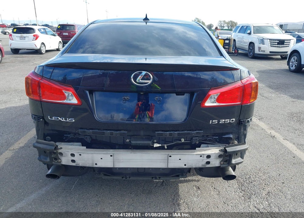 2010 LEXUS IS 250 VIN: JTHBF5C22A2099555