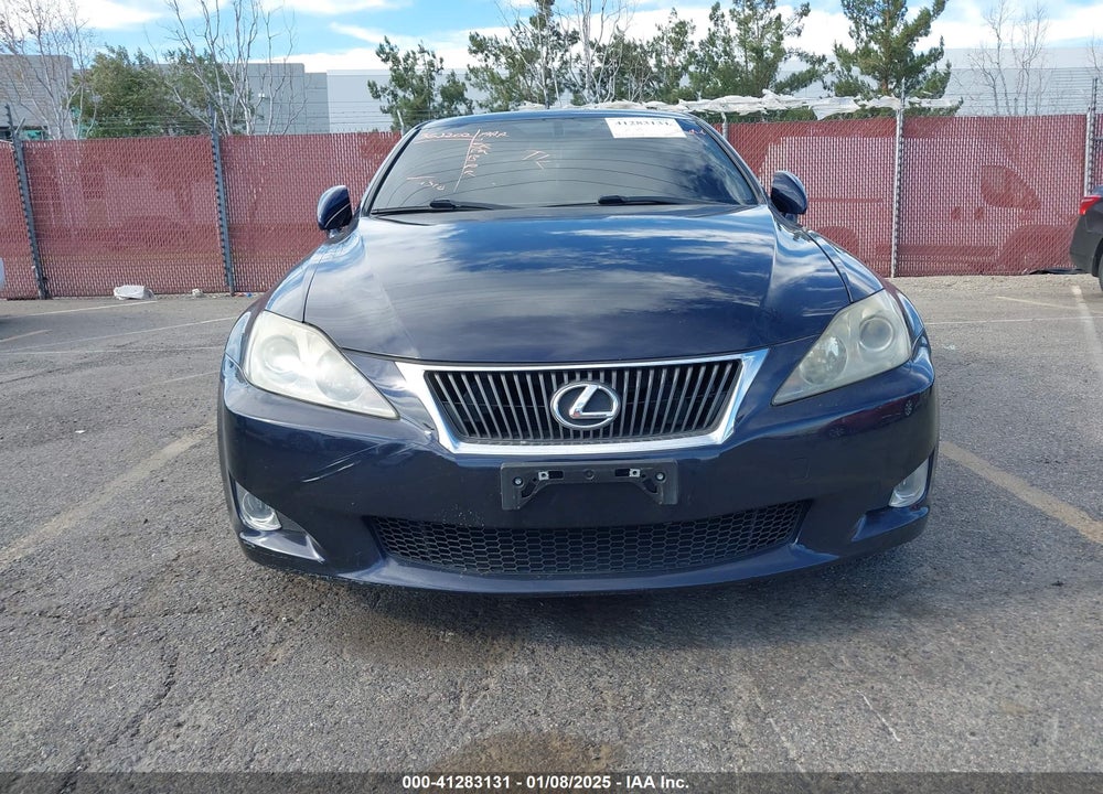 2010 LEXUS IS 250 VIN: JTHBF5C22A2099555