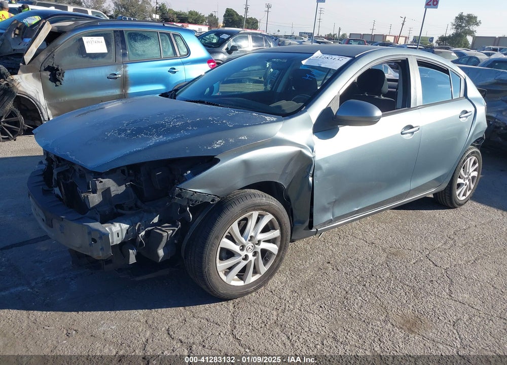 2012 MAZDA 3 VIN: JM1BL1V8XC1557050