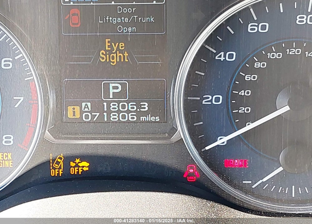 2016 SUBARU CROSSTREK 2.0I LIMITED VIN: JF2GPANC2GH265311