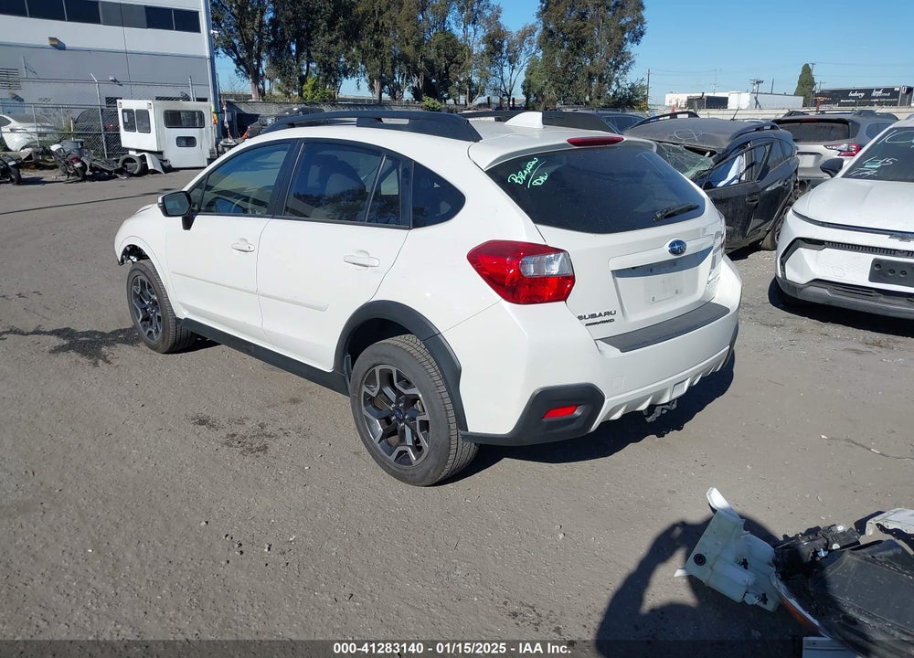 2016 SUBARU CROSSTREK 2.0I LIMITED VIN: JF2GPANC2GH265311