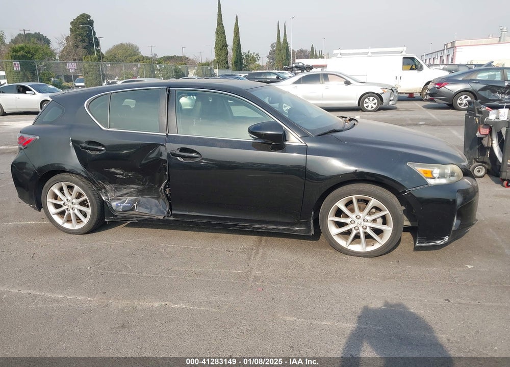 2013 LEXUS CT 200H VIN: JTHKD5BH7D2159121