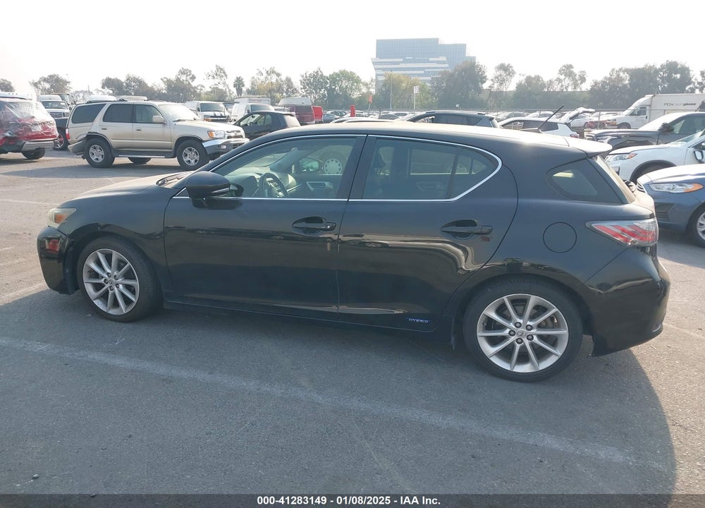 2013 LEXUS CT 200H VIN: JTHKD5BH7D2159121