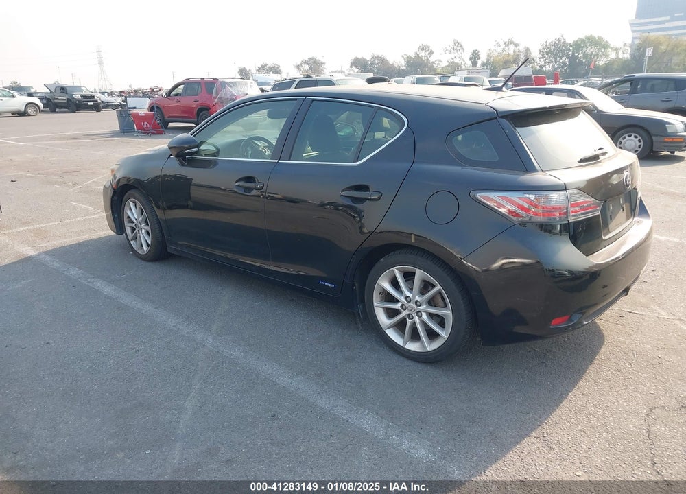 2013 LEXUS CT 200H VIN: JTHKD5BH7D2159121