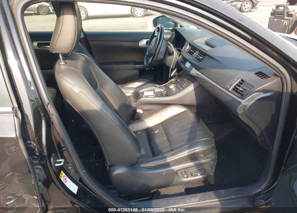 2013 LEXUS CT 200H VIN: JTHKD5BH7D2159121