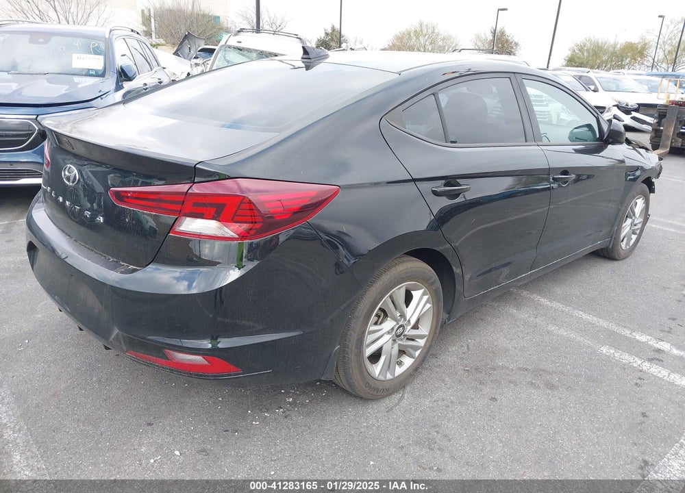 2020 HYUNDAI ELANTRA SEL VIN: KMHD84LFXLU065707