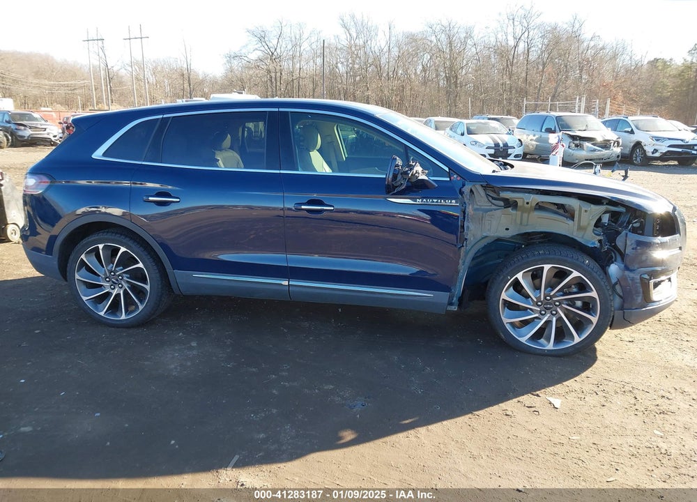 2019 LINCOLN NAUTILUS RESERVE VIN: 2LMPJ6L90KBL50318