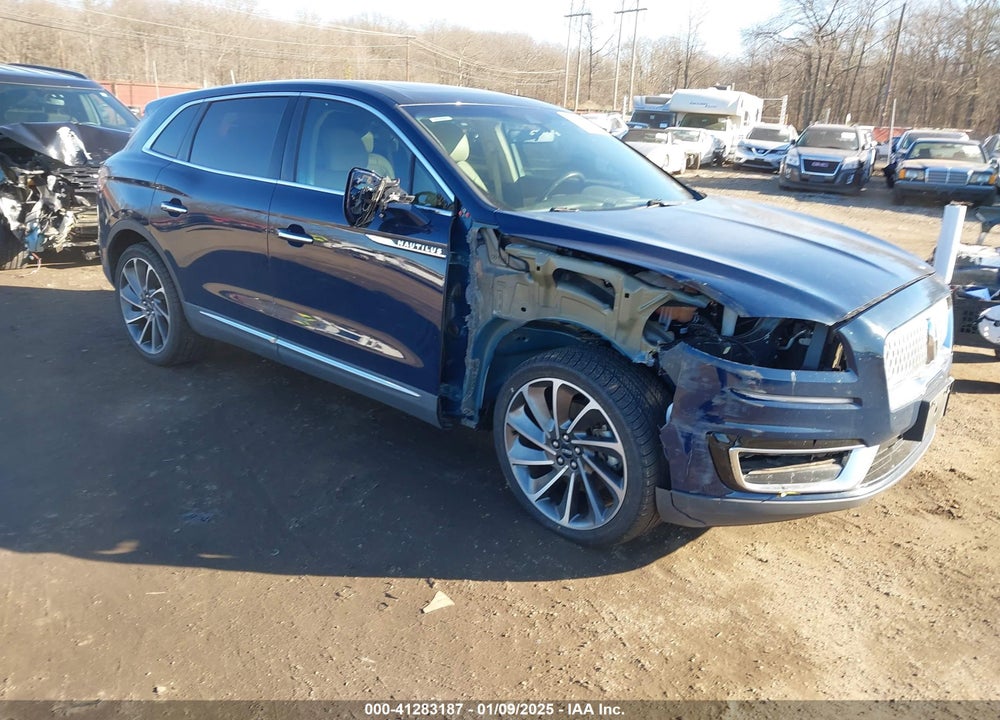 2019 LINCOLN NAUTILUS RESERVE VIN: 2LMPJ6L90KBL50318