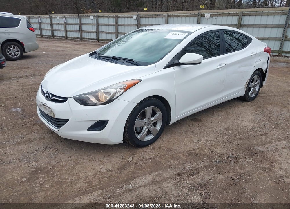2013 HYUNDAI ELANTRA VIN: 5NPDH4AE0DH407708
