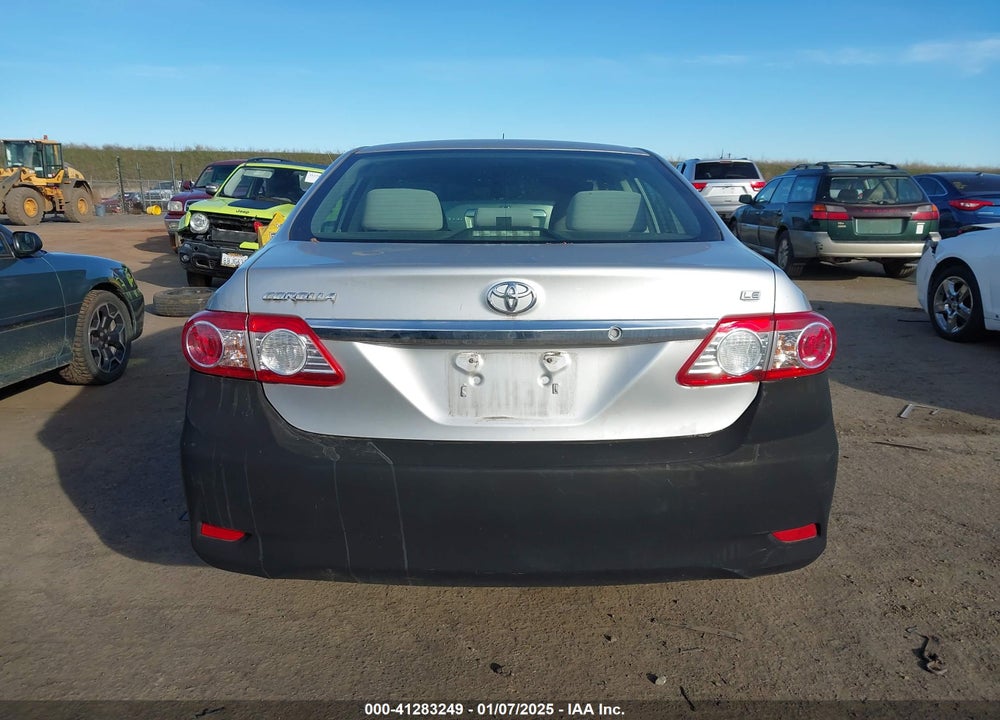 2011 TOYOTA COROLLA S/LE VIN: JTDBU4EE8B9162465