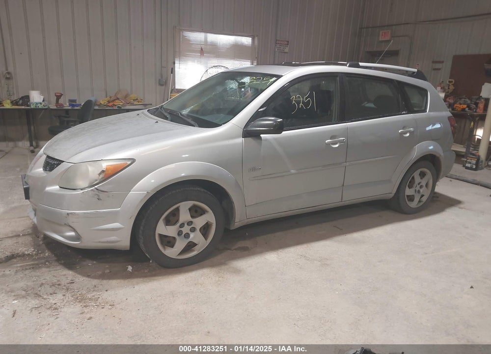 2004 PONTIAC VIBE VIN: 5Y2SL62854Z439668