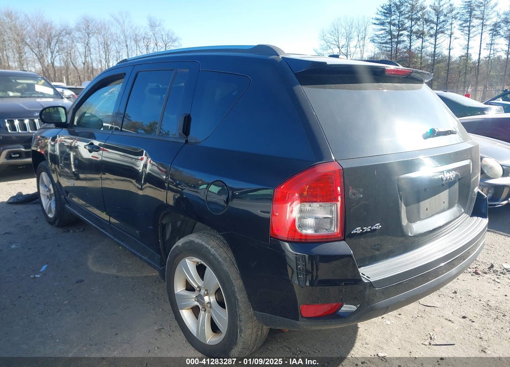 2012 JEEP COMPASS LATITUDE VIN: 1C4NJDEB6CD604802