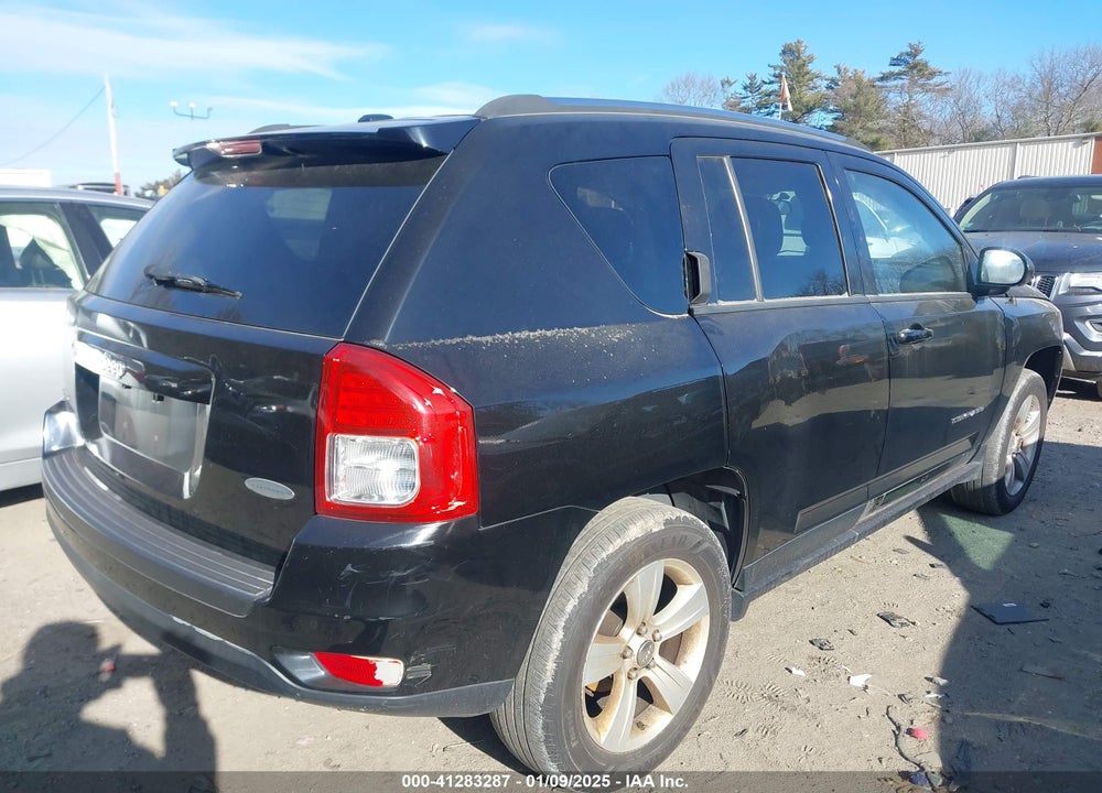 2012 JEEP COMPASS LATITUDE VIN: 1C4NJDEB6CD604802