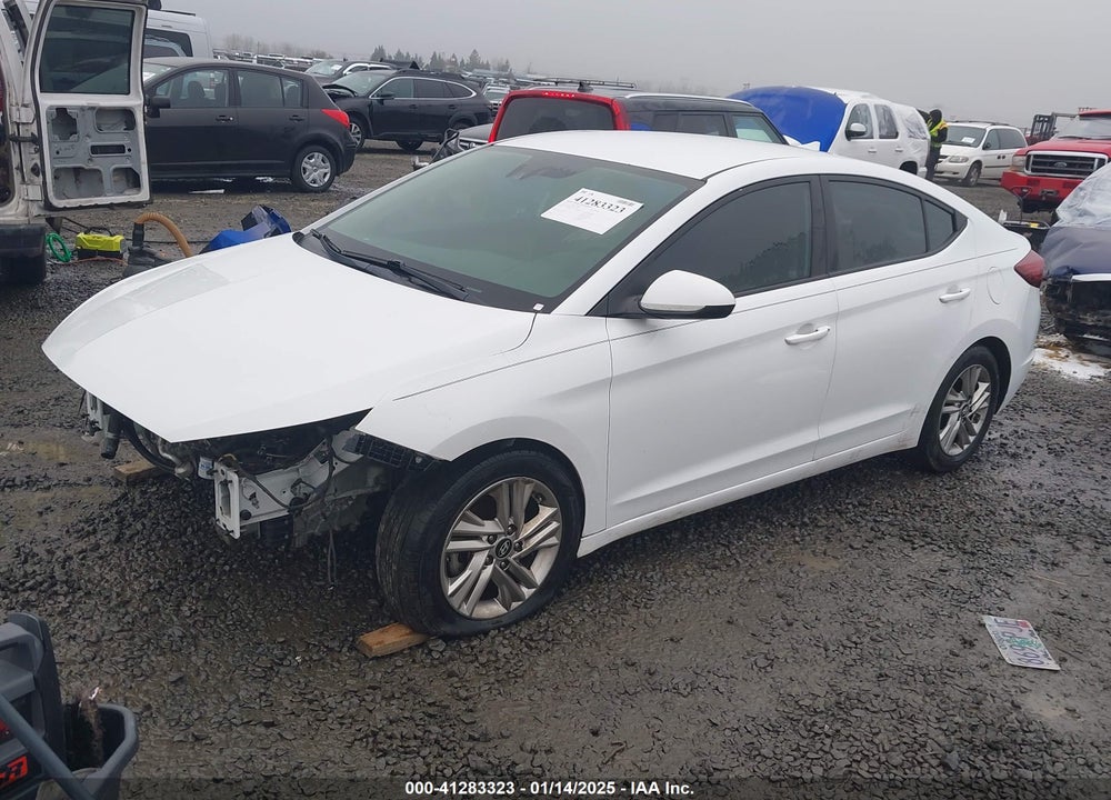 2019 HYUNDAI ELANTRA VIN: 5NPD84LF3KH434095