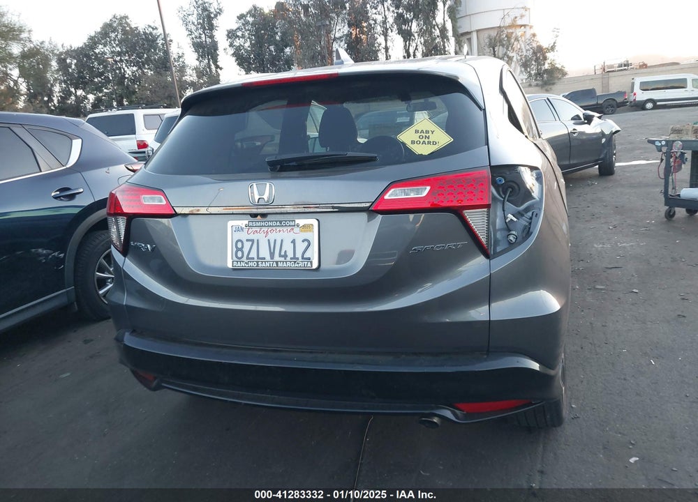 2022 HONDA HR-V SPORT VIN: 3CZRU5H10NM717888