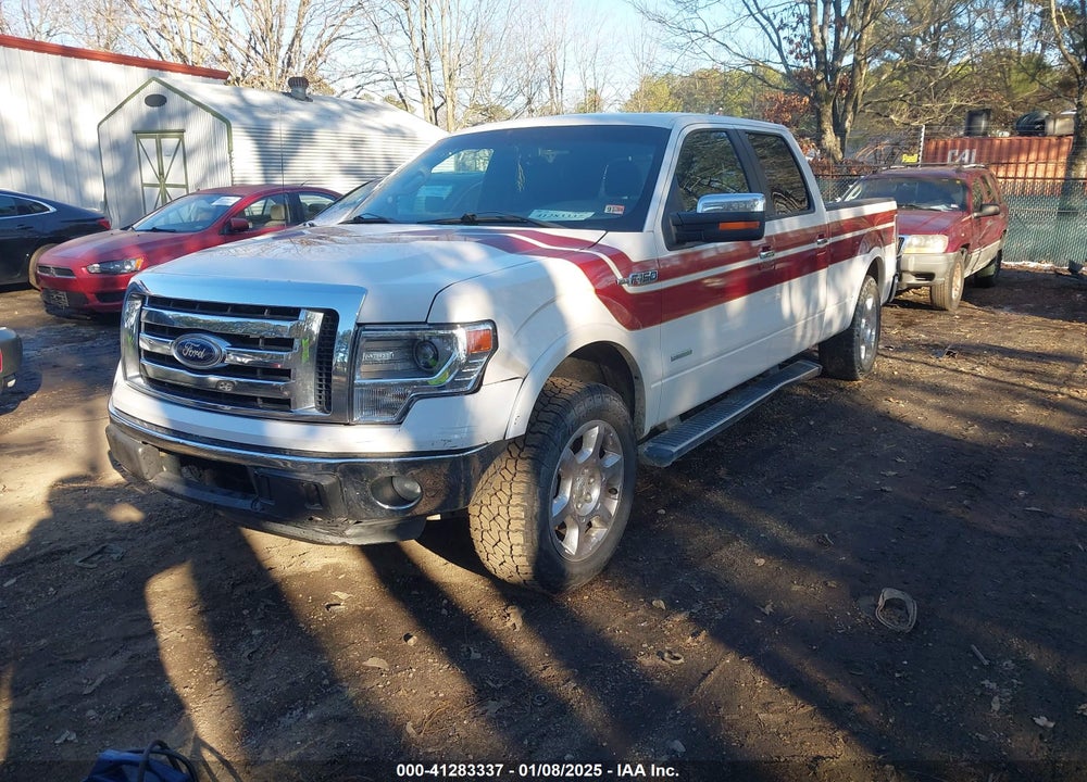 2013 FORD F-150 LARIAT VIN: 1FTFW1ET4DFB92253