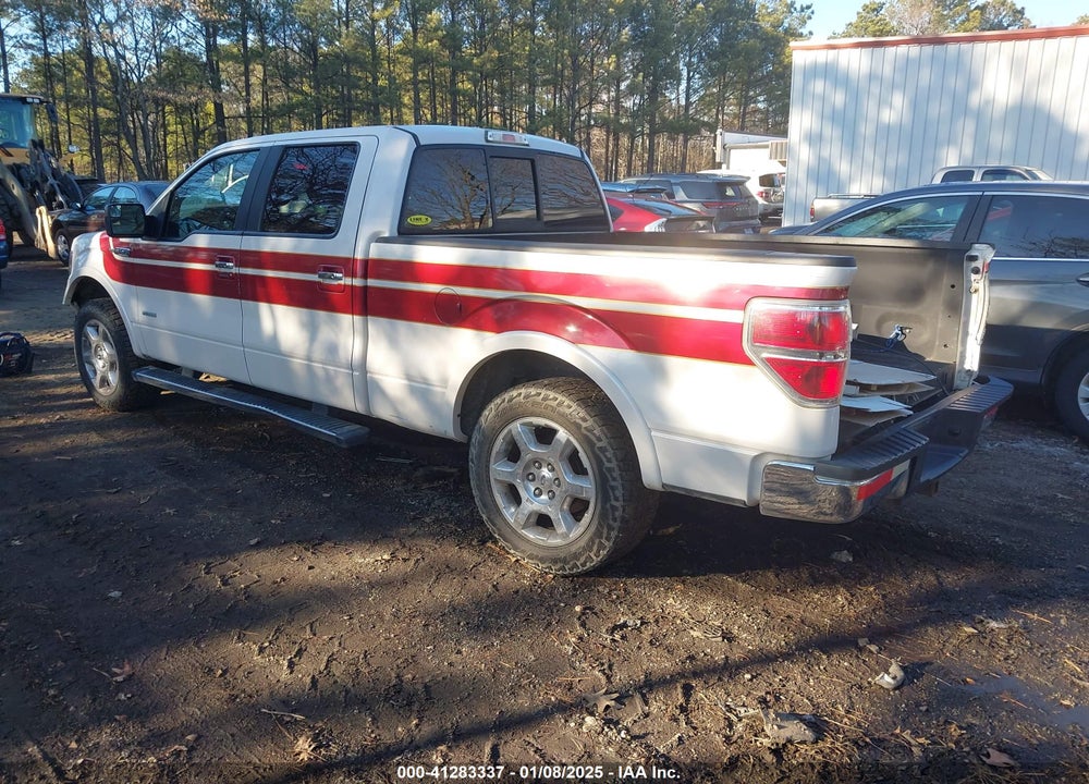 2013 FORD F-150 LARIAT VIN: 1FTFW1ET4DFB92253