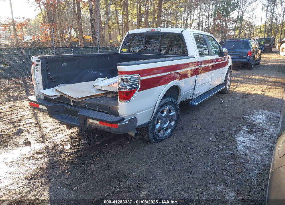 2013 FORD F-150 LARIAT VIN: 1FTFW1ET4DFB92253
