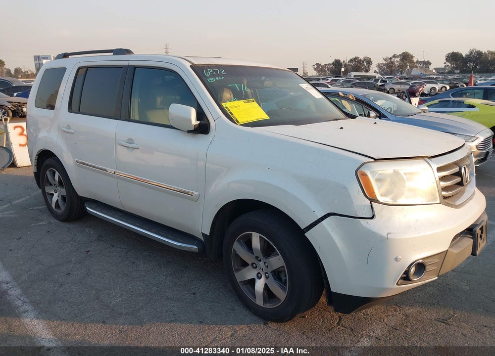 2012 HONDA PILOT TOURING VIN: 5FNYF3H9XCB027136