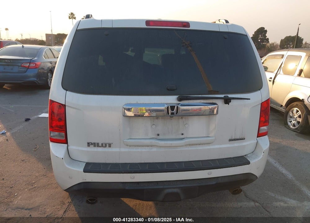 2012 HONDA PILOT TOURING VIN: 5FNYF3H9XCB027136