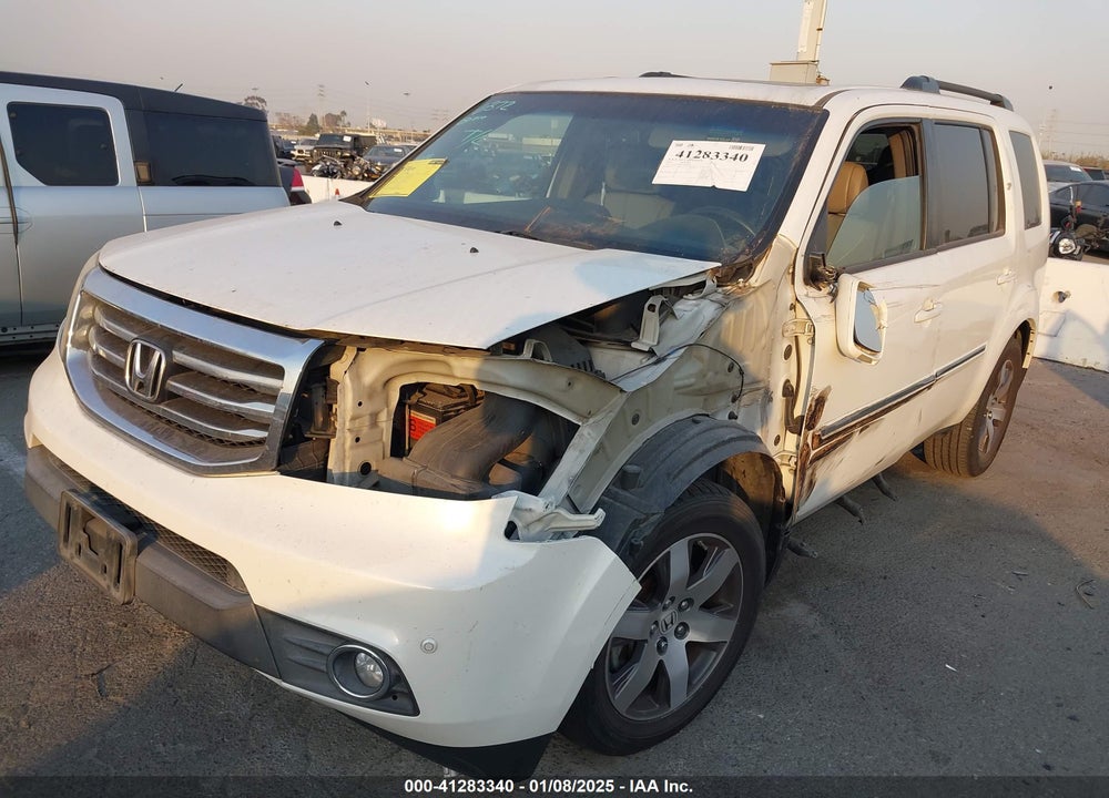 2012 HONDA PILOT TOURING VIN: 5FNYF3H9XCB027136
