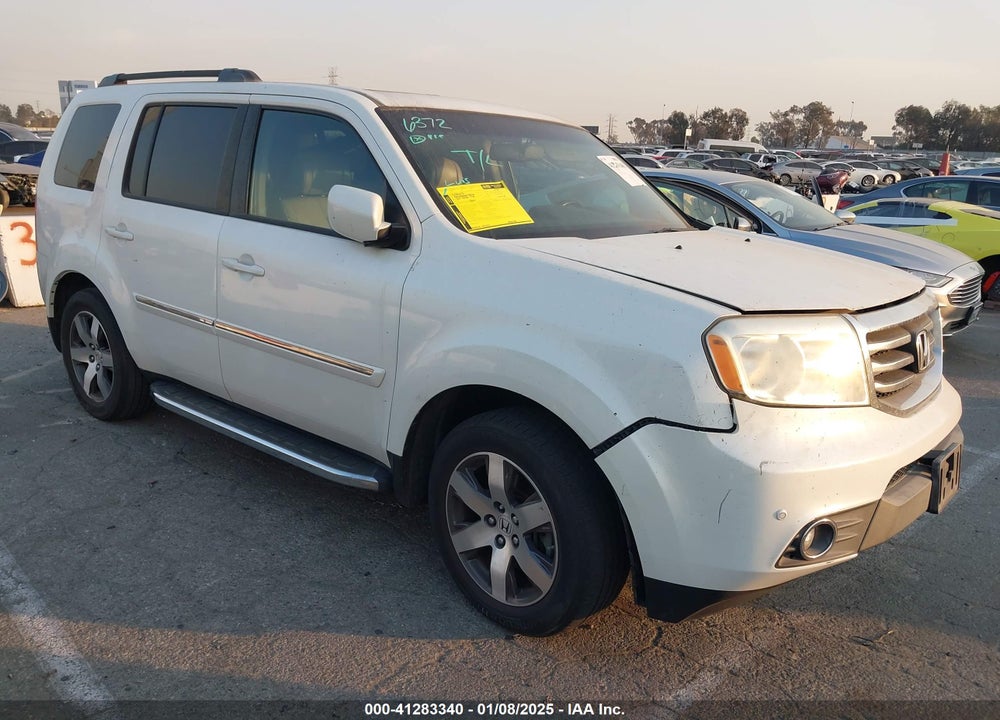 2012 HONDA PILOT TOURING VIN: 5FNYF3H9XCB027136