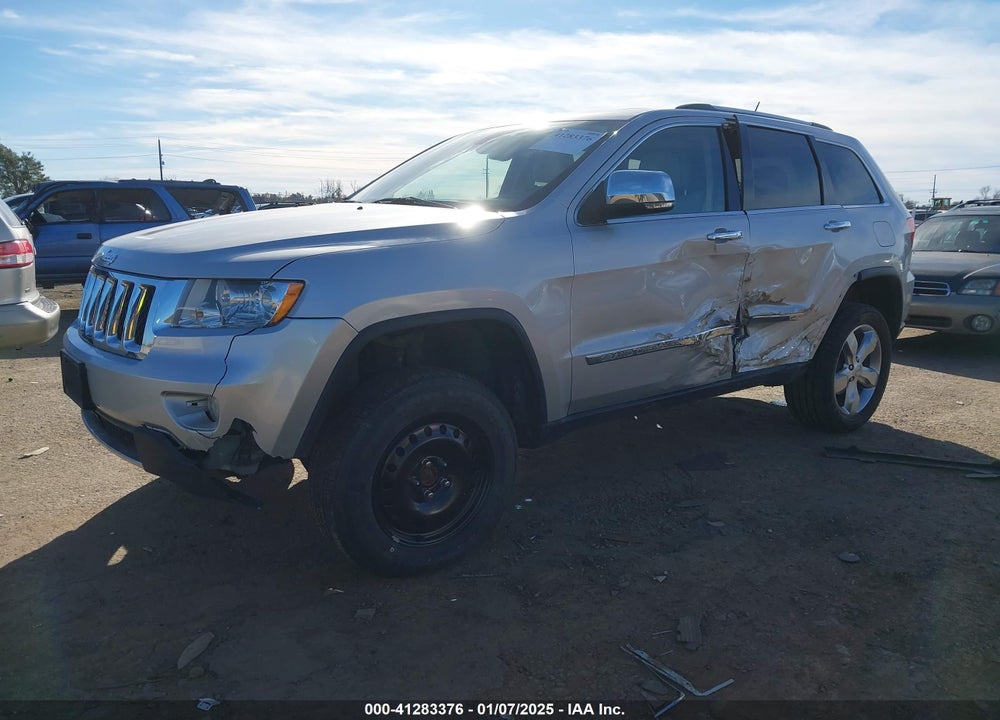2012 JEEP GRAND CHEROKEE OVERLAND VIN: 1C4RJFCTXCC201422