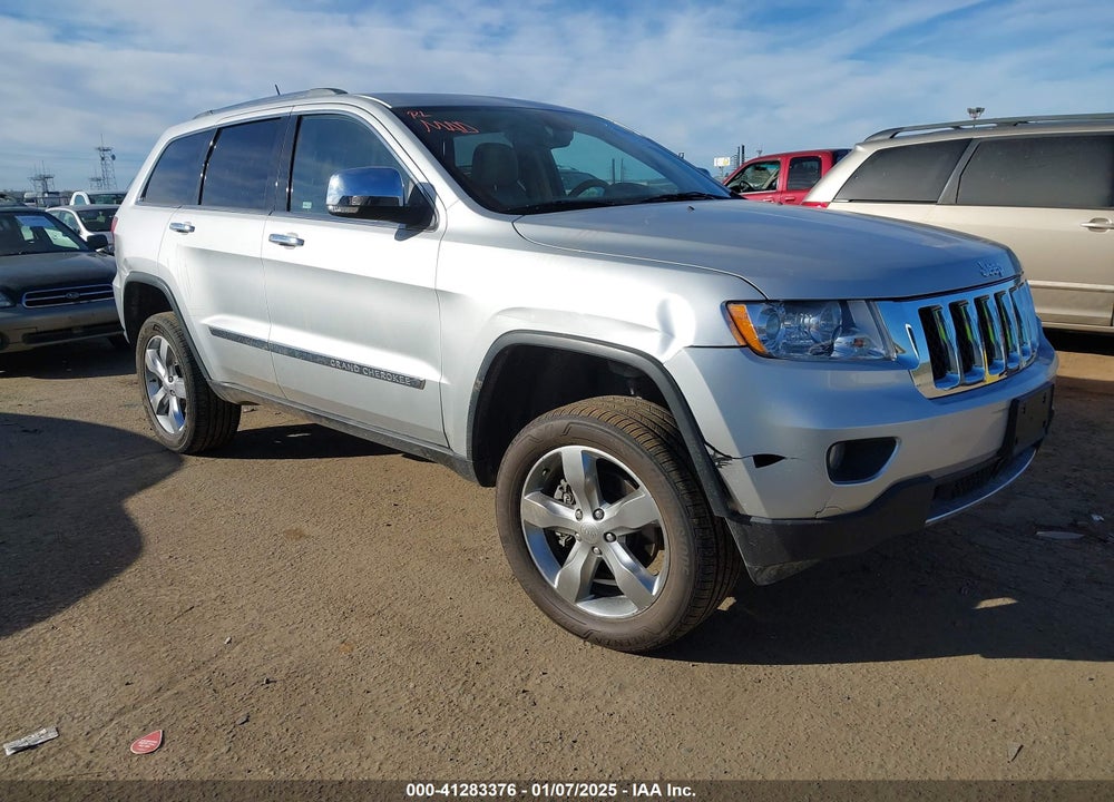 2012 JEEP GRAND CHEROKEE OVERLAND VIN: 1C4RJFCTXCC201422