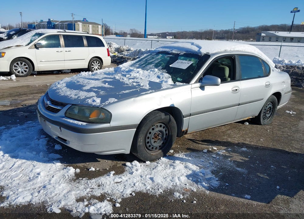 2004 CHEVROLET IMPALA VIN: 2G1WF52E249255655