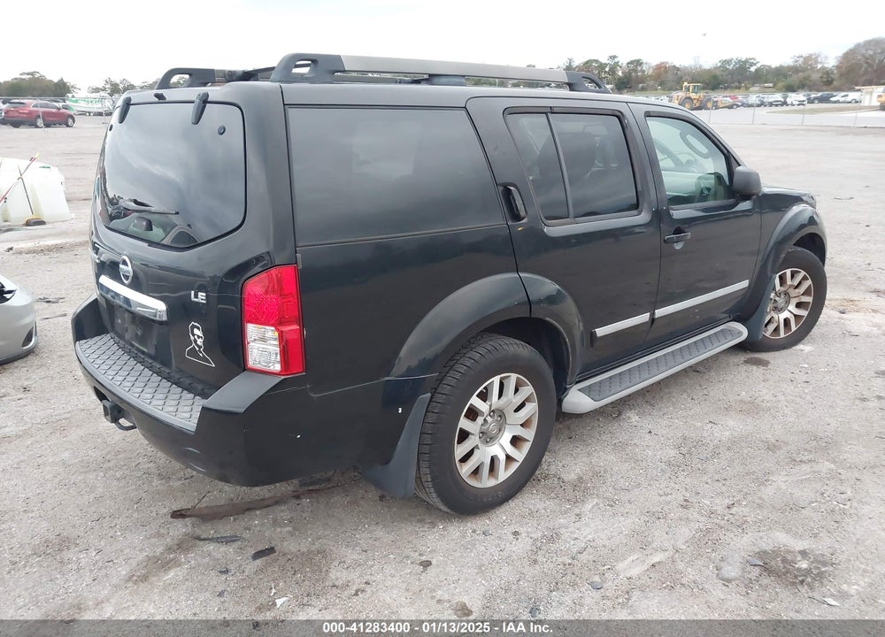 2011 NISSAN PATHFINDER LE VIN: 5N1AR1NN2BC623525