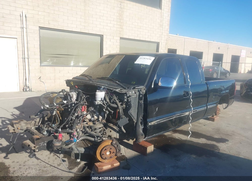 2002 GMC SIERRA 1500 SLE VIN: 2GTEC19T121406232