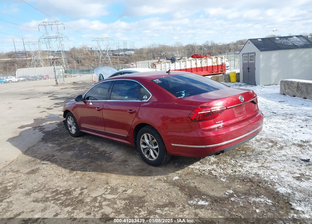 2017 VOLKSWAGEN PASSAT VIN: 1VWAT7A39HC062873