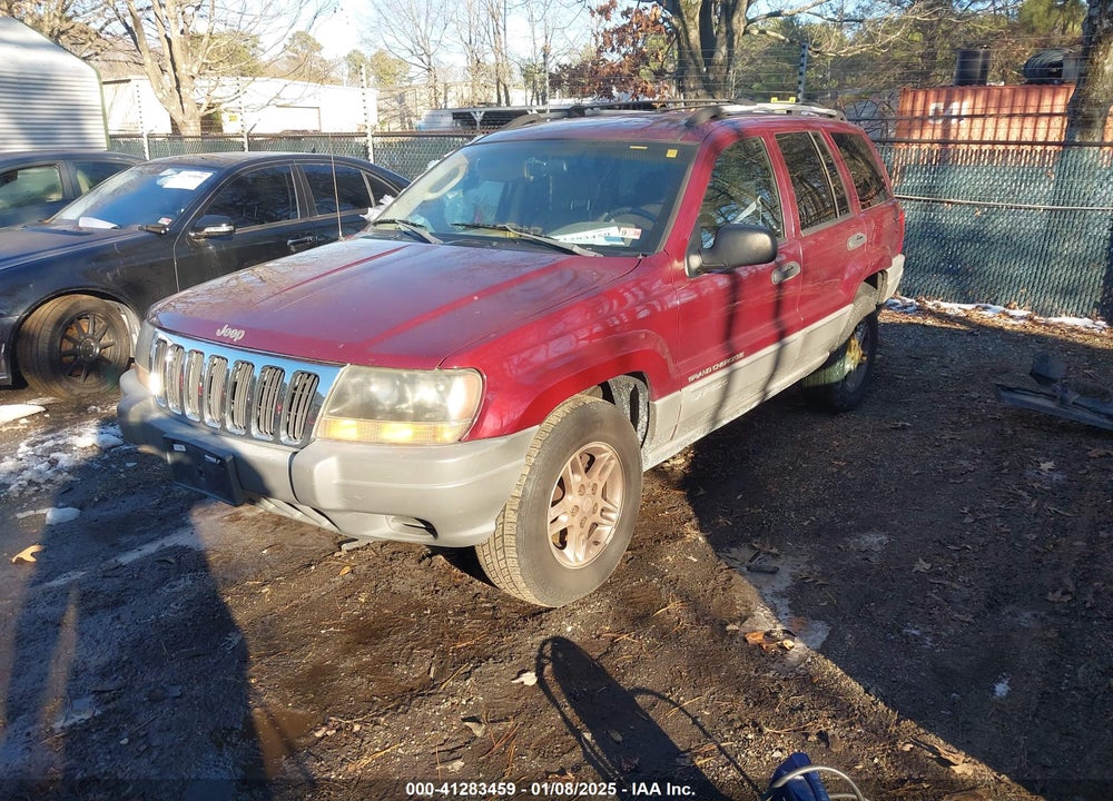 2002 JEEP GRAND CHEROKEE LAREDO VIN: 1J4GX48S52C122937