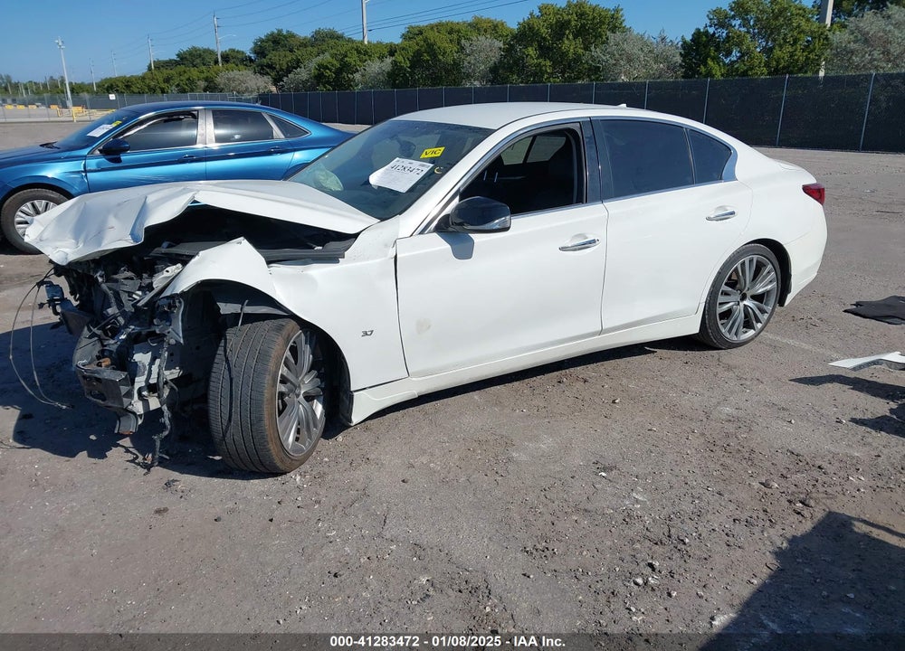 2014 INFINITI Q50 VIN: JN1BV7AP4EM691826