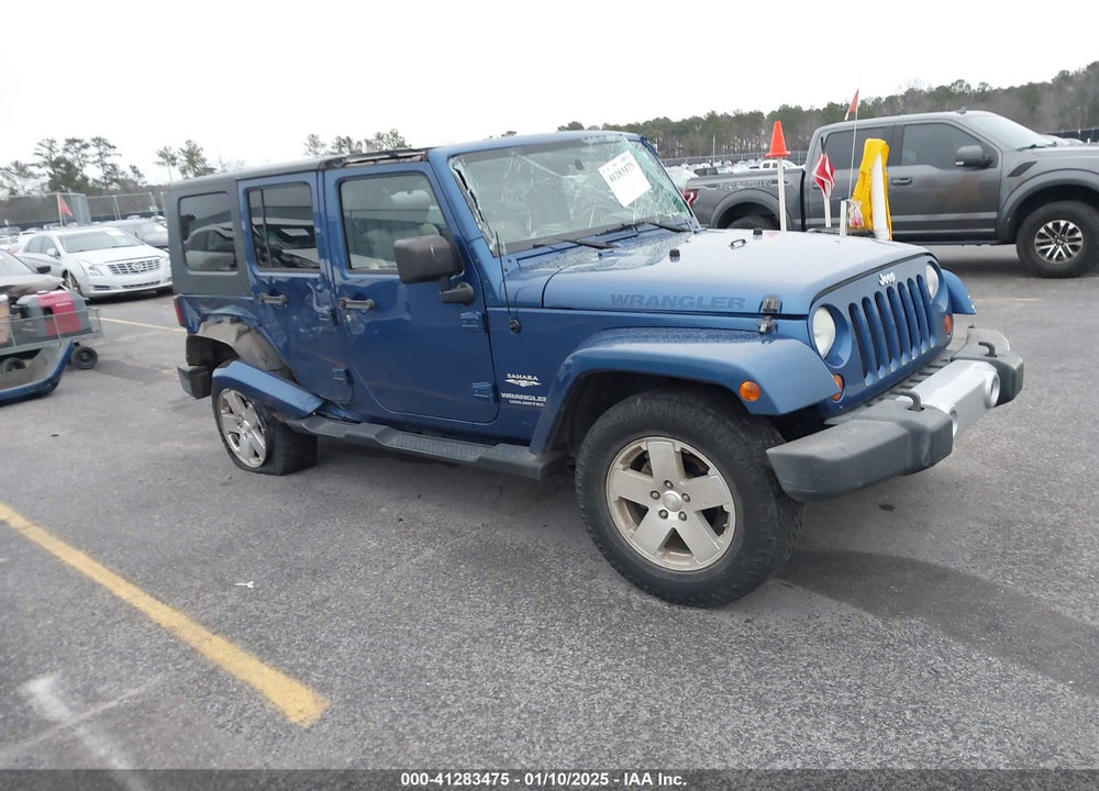 2010 JEEP WRANGLER UNLIMITED SAHARA VIN: 1J4HA5H15AL101152