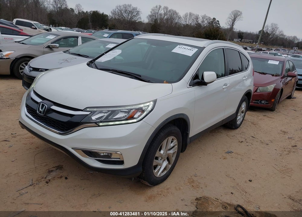 2015 HONDA CR-V EX-L VIN: 5J6RM3H74FL016380