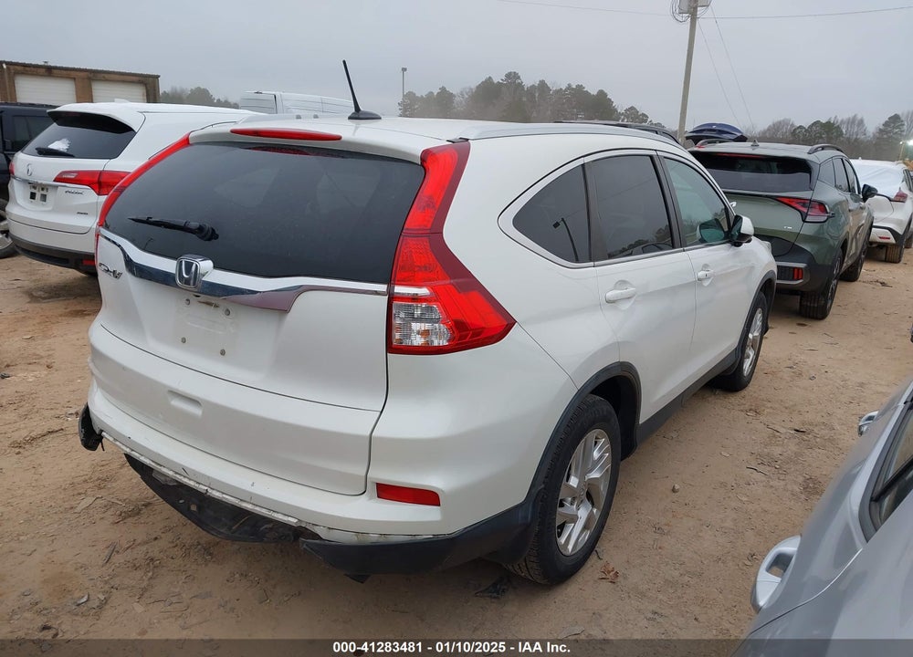 2015 HONDA CR-V EX-L VIN: 5J6RM3H74FL016380