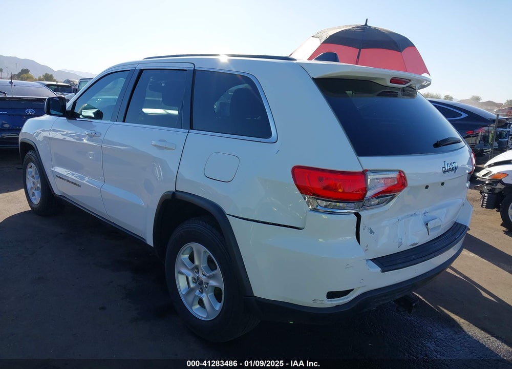 2017 JEEP GRAND CHEROKEE LAREDO 4X2 VIN: 1C4RJEAG8HC916819