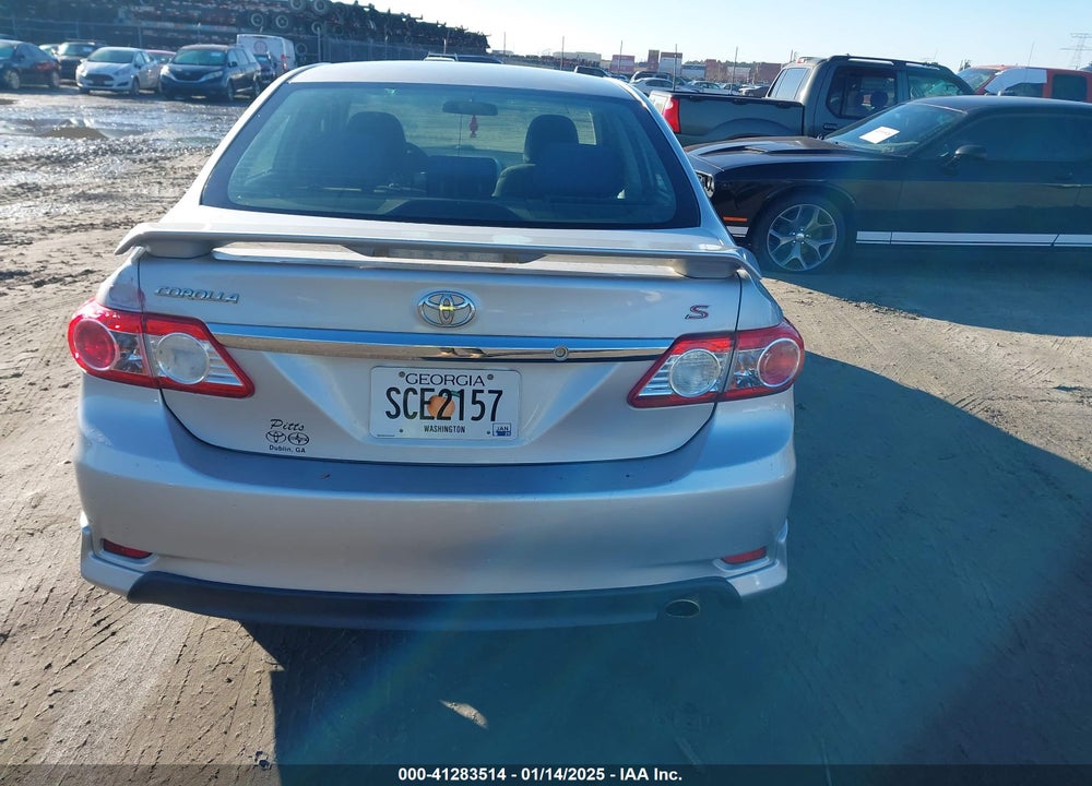 2011 TOYOTA COROLLA VIN: 2T1BU4EE4BC681278