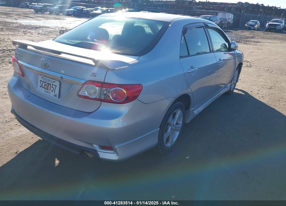 2011 TOYOTA COROLLA VIN: 2T1BU4EE4BC681278