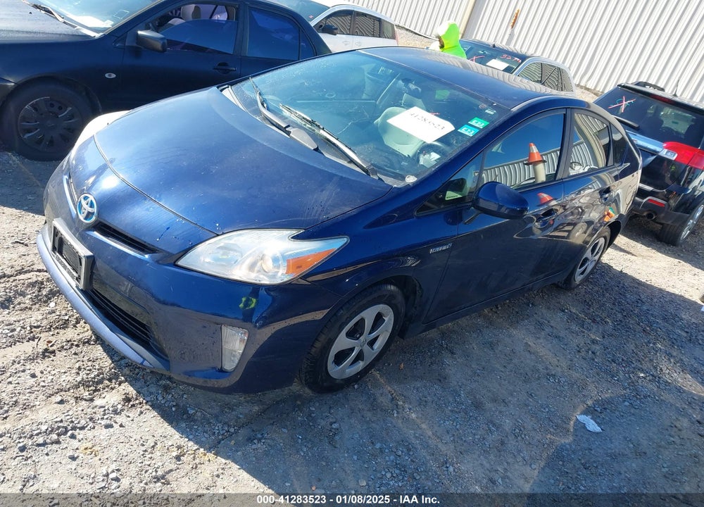 2013 TOYOTA PRIUS THREE VIN: JTDKN3DU0D1640332
