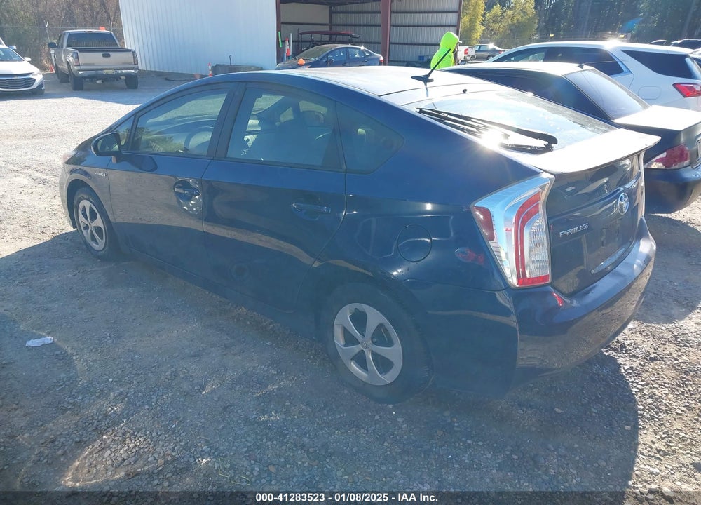 2013 TOYOTA PRIUS THREE VIN: JTDKN3DU0D1640332