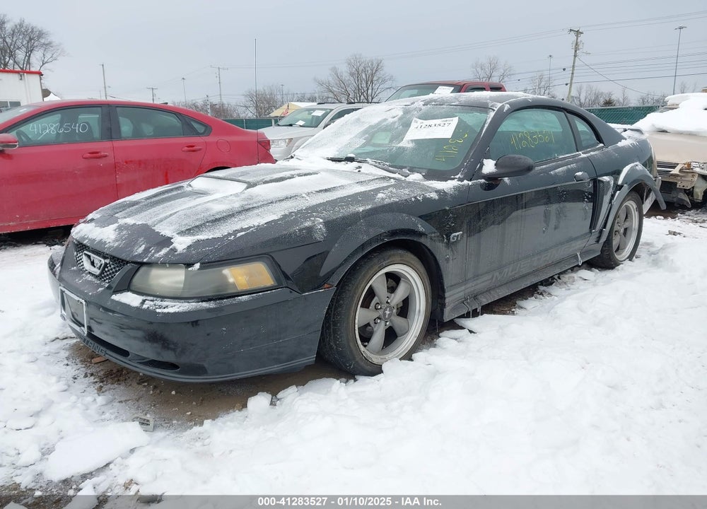 2002 FORD MUSTANG GT VIN: 1FAFP42X62F182140