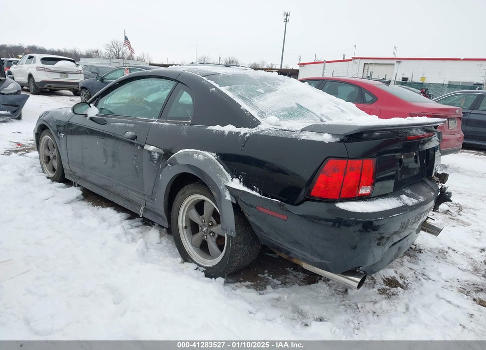 2002 FORD MUSTANG GT VIN: 1FAFP42X62F182140